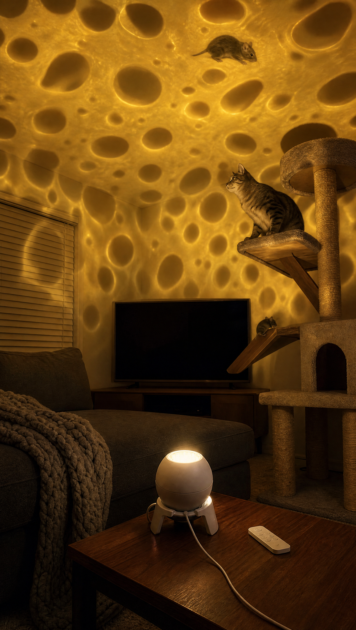 WhiskerBeam CAT Projector